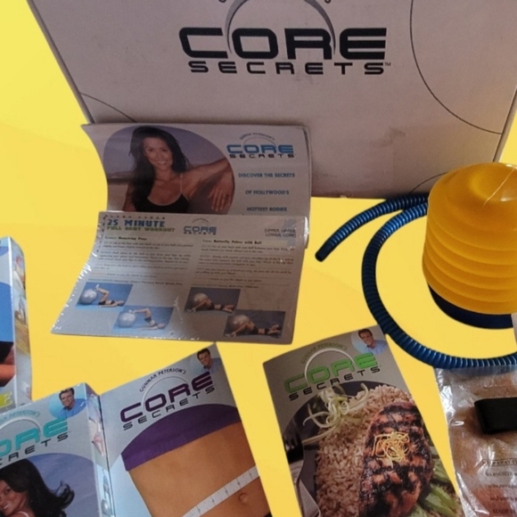 "SEALED" CORE SECRETS GUNNER PETERSON BROOKE BURKE VHS BUNDLE SERIES ~ 7 TAPES - Picture 3 of 10